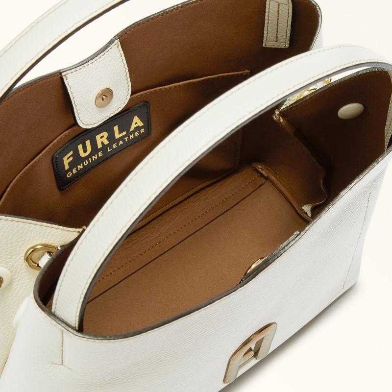 Furla PRIMULA Axelväska Dam Vita | 5614-NZJGS