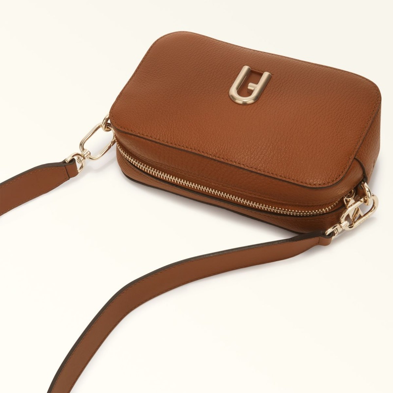 Furla PRIMULA Crossbody Väska Dam Bruna | 1750-GXZKR