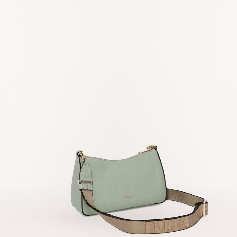 Furla PRIMULA Crossbody Väska Dam Grå Bruna | 7892-GKMHS