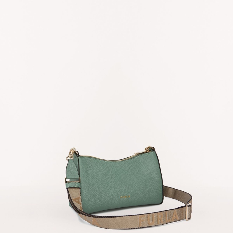 Furla PRIMULA Crossbody Väska Dam Gröna Grå Bruna | 2503-FCZGL