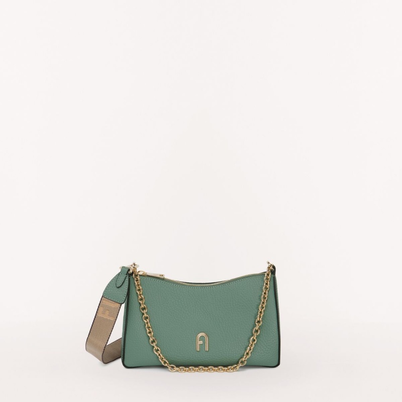 Furla PRIMULA Crossbody Väska Dam Gröna Grå Bruna | 2503-FCZGL