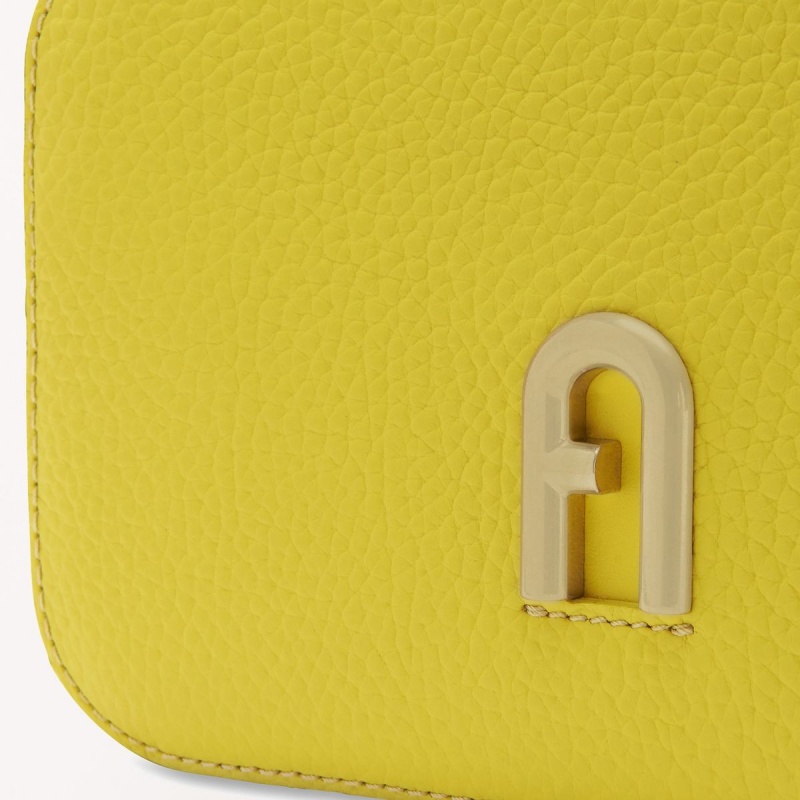 Furla PRIMULA Crossbody Väska Dam Gula | 2149-HMJYD