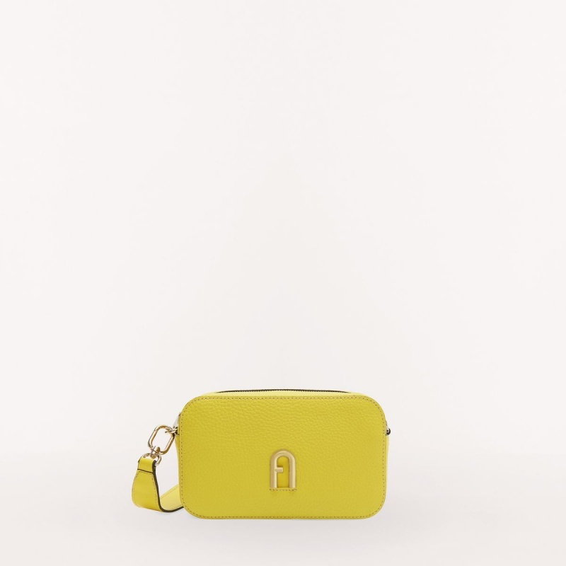 Furla PRIMULA Crossbody Väska Dam Gula | 2149-HMJYD