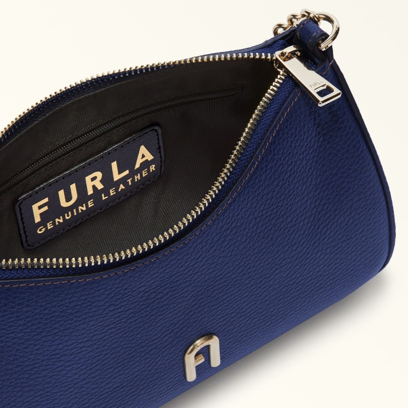 Furla PRIMULA Crossbody Väska Dam Marinblå | 7635-BQYFI