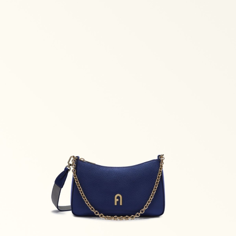 Furla PRIMULA Crossbody Väska Dam Marinblå | 7635-BQYFI