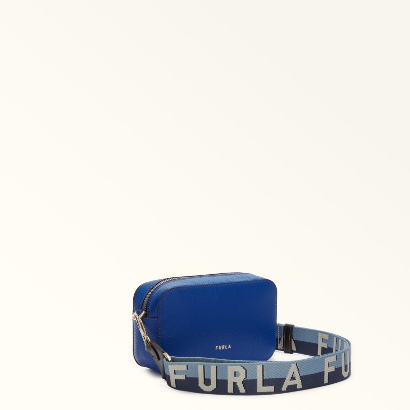 Furla PRIMULA Crossbody Väska Dam Marinblå | 7364-QUESA