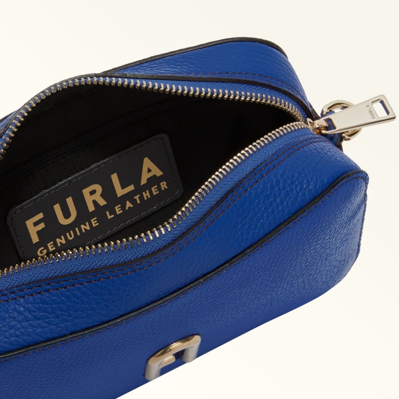 Furla PRIMULA Crossbody Väska Dam Marinblå | 7364-QUESA