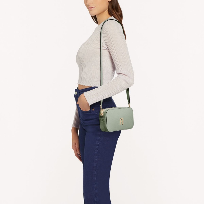 Furla PRIMULA Crossbody Väska Dam Mintgröna | 6325-GQTSN