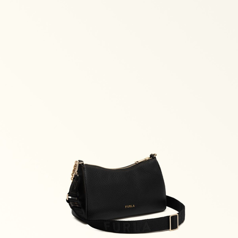 Furla PRIMULA Crossbody Väska Dam Svarta | 7269-QLESR