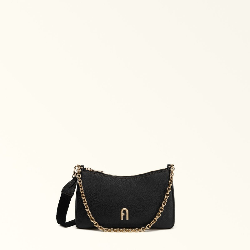 Furla PRIMULA Crossbody Väska Dam Svarta | 7269-QLESR