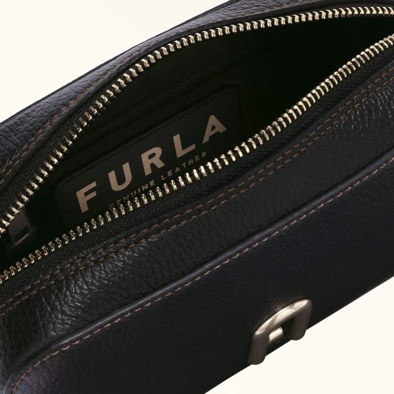 Furla PRIMULA Crossbody Väska Dam Svarta | 9831-MFTSX