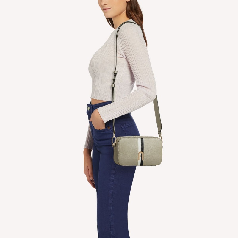 Furla PRIMULA Crossbody Väska Dam Svarta | 9645-RVDSY