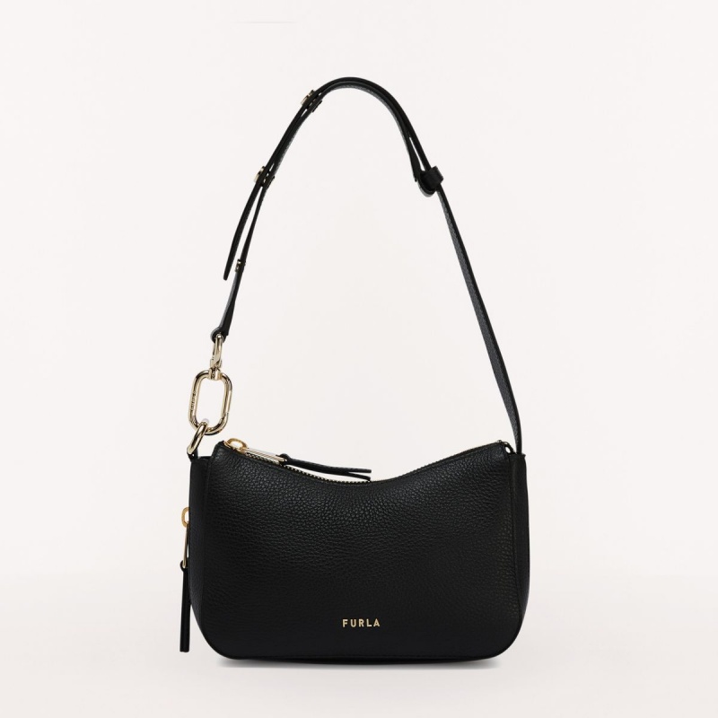 Furla SKYE Axelväska Dam Svarta | 3621-JLMFW