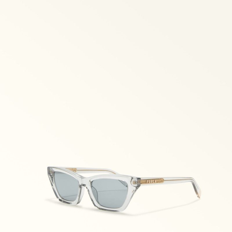 Furla SUNGLASSES Solglasögon Dam Mintgröna | 3291-WBSKI