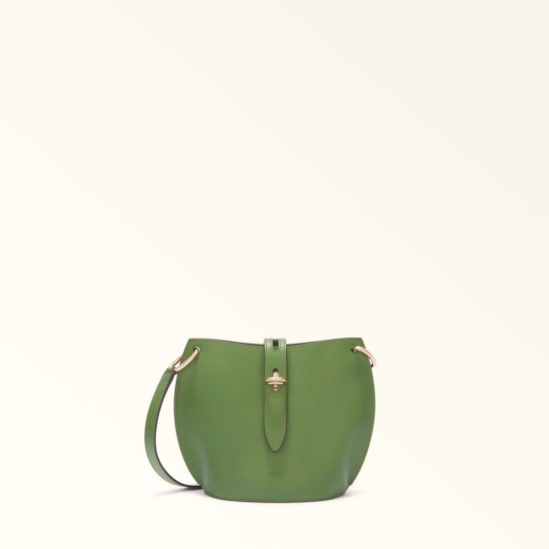 Furla UNICA Crossbody Väska Dam Mörkgröna | 4710-TNGPO