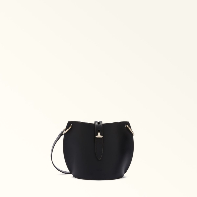 Furla UNICA Crossbody Väska Dam Svarta | 6750-WAJBF