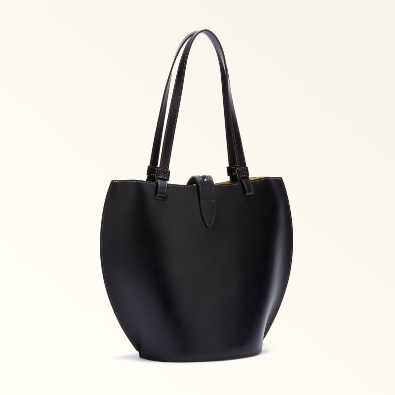 Furla UNICA Totes Dam Svarta | 2736-ZGDQI