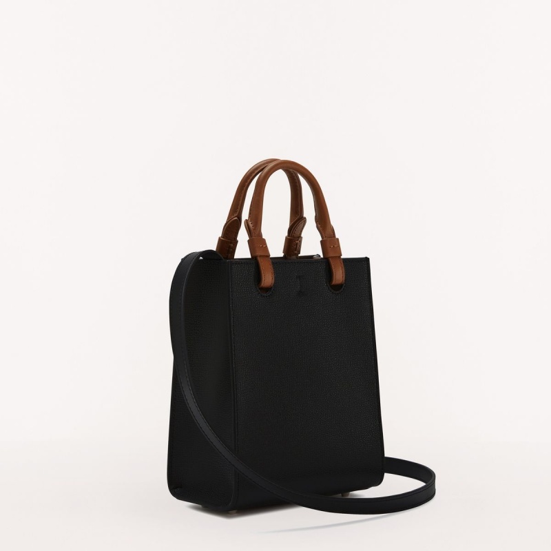 Furla VARSITY STYLE Totes Dam Svarta | 5478-LOBZI