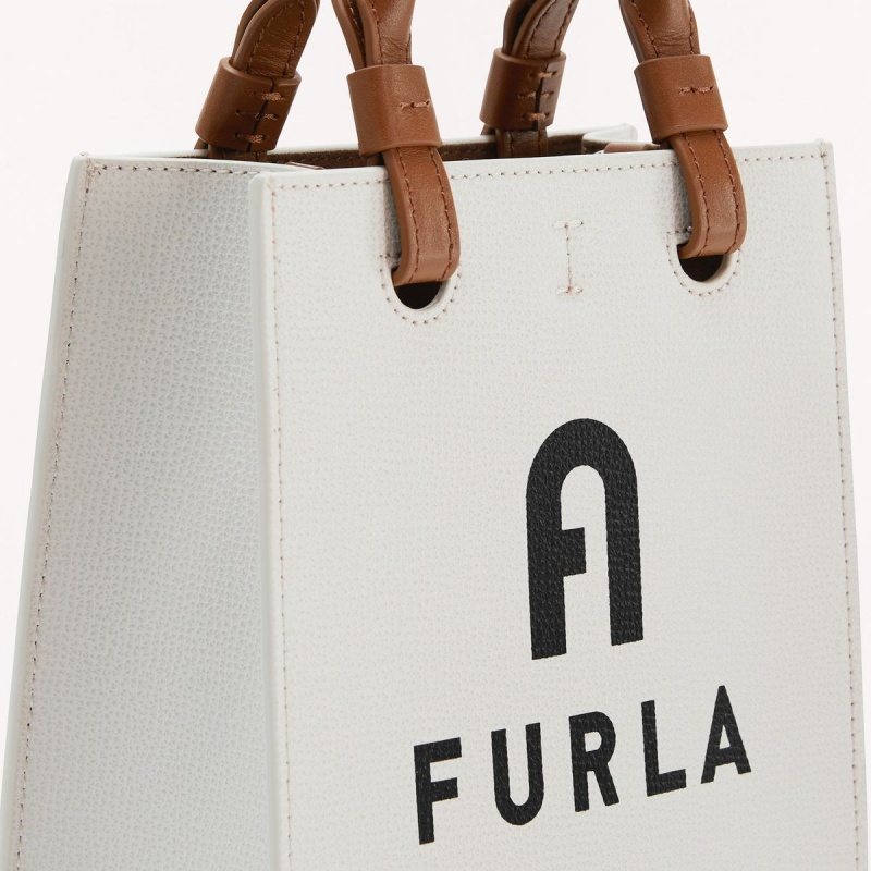 Furla VARSITY STYLE Totes Dam Svarta | 6749-QDVSF