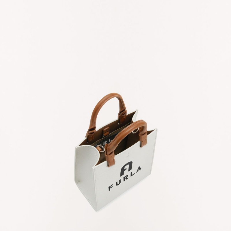 Furla VARSITY STYLE Totes Dam Svarta | 6749-QDVSF