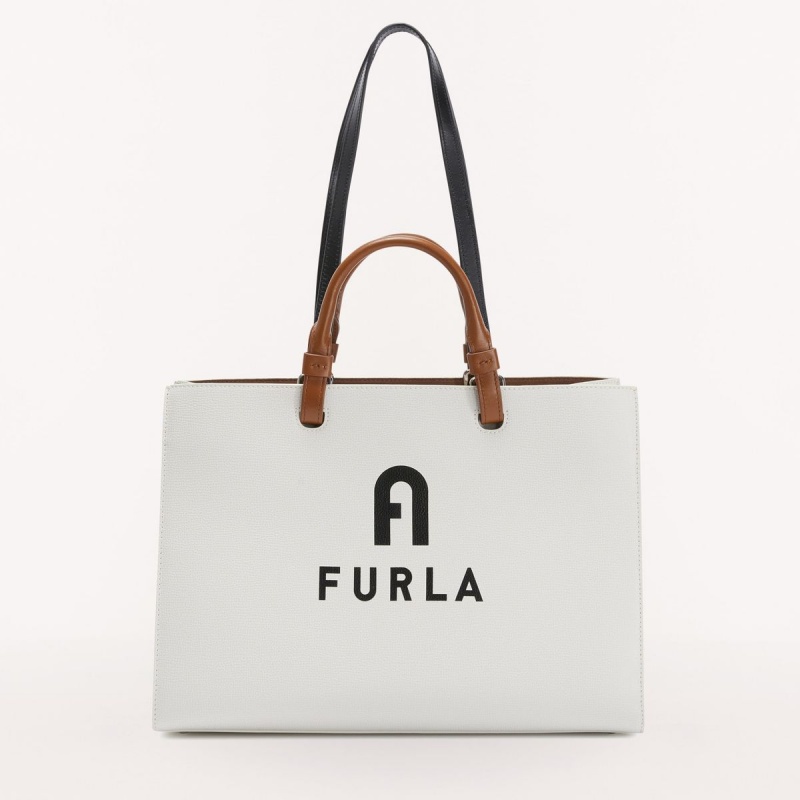 Furla VARSITY STYLE Totes Dam Svarta | 6917-ADUWF